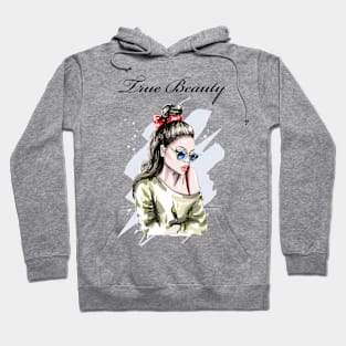 True Beauty with sexy lips Hoodie